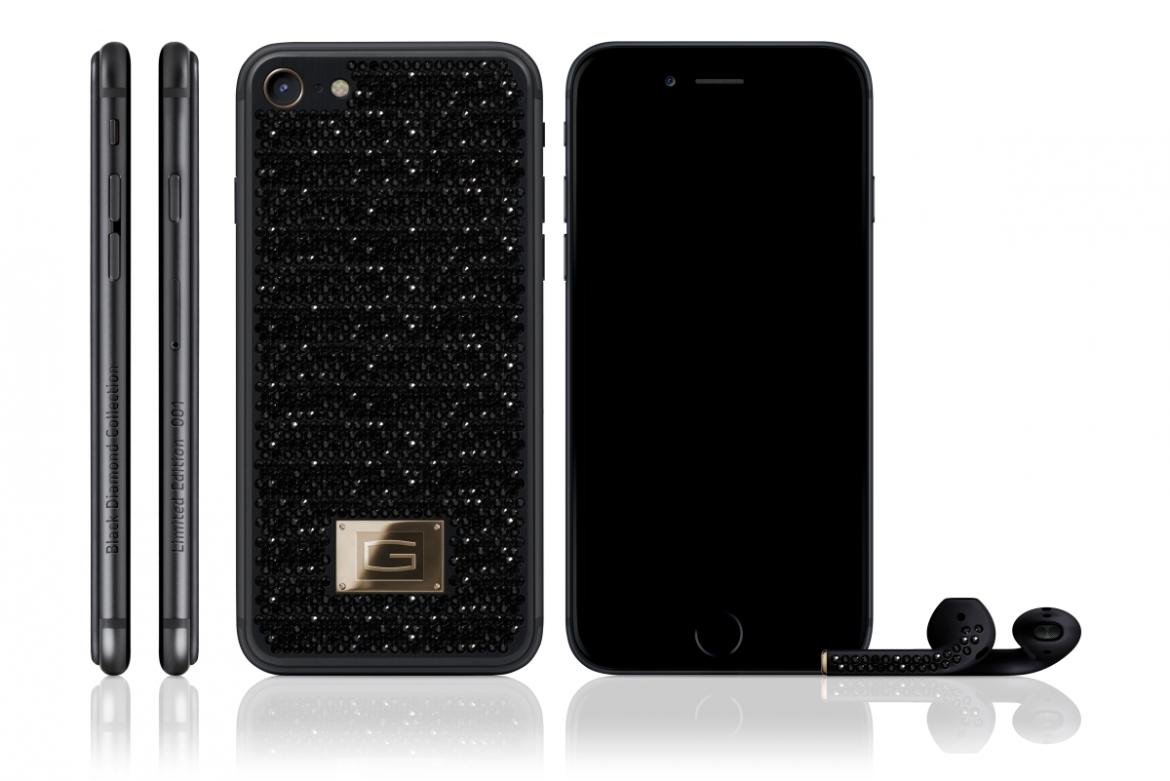 IPhone 7 Black, бриллианты