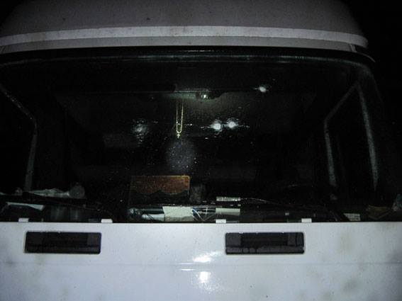 фура, автомобиль, полиция, Черниговская область, разбойное нападение, пистолет