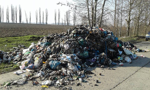 мусор, Львов, Киевская область, грузовик