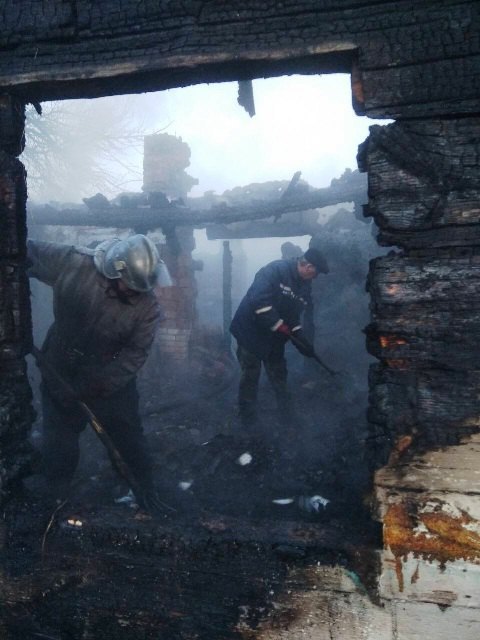 пожар, дети, Житомирская область