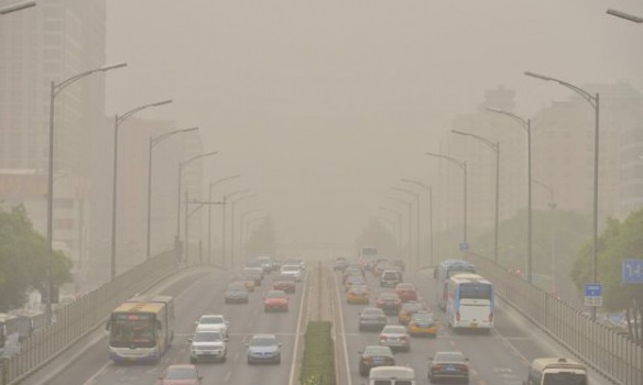 песчаная буря, Пекин