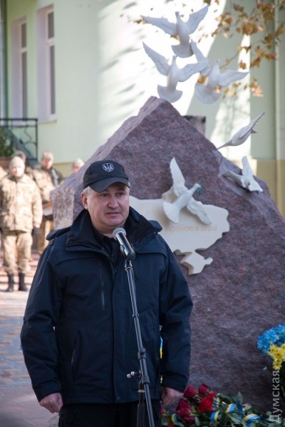 Памятник воинам АТО в Одессе