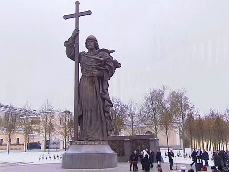 князь Владимир, памятник, открытие, церемония, Владимир Путин