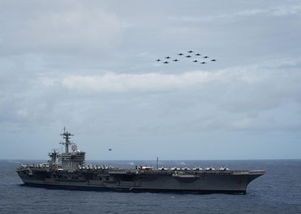 Авианосная группировка США, Сирия, удары по ИГ, USS Harry S. Truman