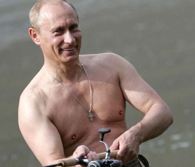 Путин, торс, голый Путин, комментарии, фото, 