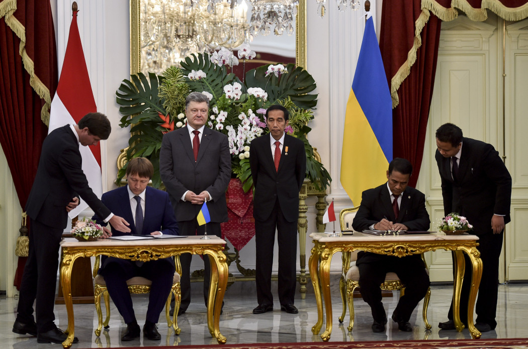 Товарооборот между Украиной и Индонезией
