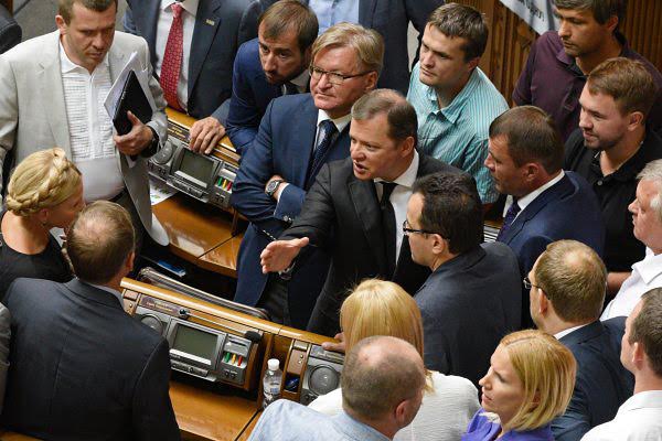 ВР, Ляшко, Тимошенко. Фото АСН