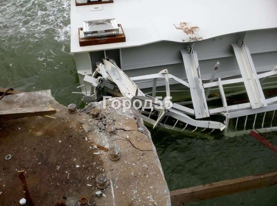 крымский мост, упала часть моста, фото аварии на мосту