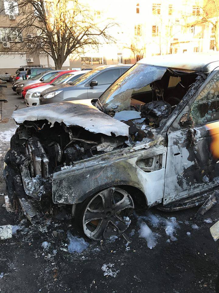 В Одессе сожгли автомобиль  депутата горсовета