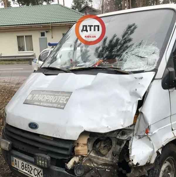 ДТП в Киеве, Ford Transit, женщина, смерть