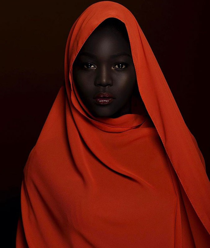 Ньякім Гатвех, модель з Південного Судану, чорношкіра модель, зірка Instagram