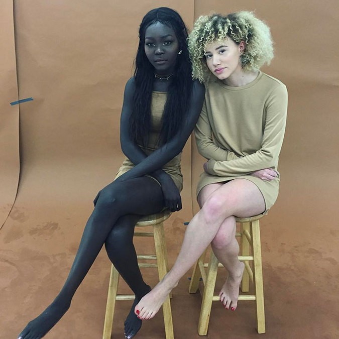 Ньяким Гатвех, модель из Южного Судана, чернокожая модель, звезда Instagram