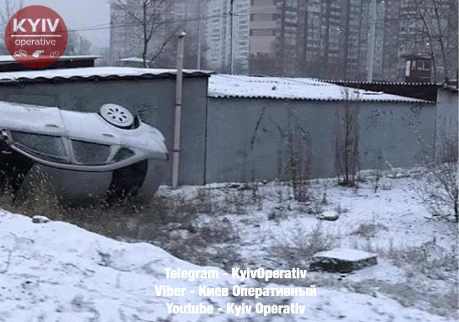 ДТП, московский мост, авария, кювет
