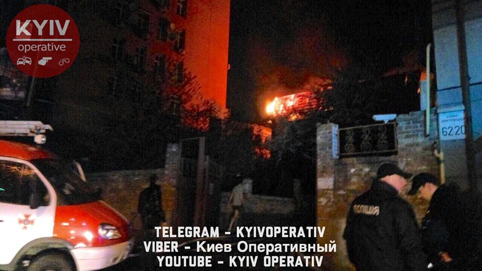 пожежа, Київ, Шевченківський район, готель, іноземці