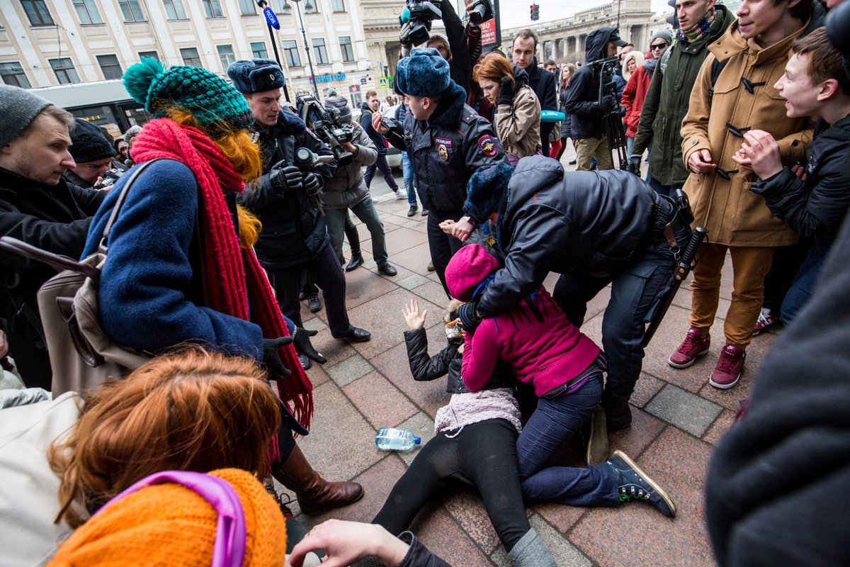 феминистки, Санкт-Петербург, Москва, активистки, полиция