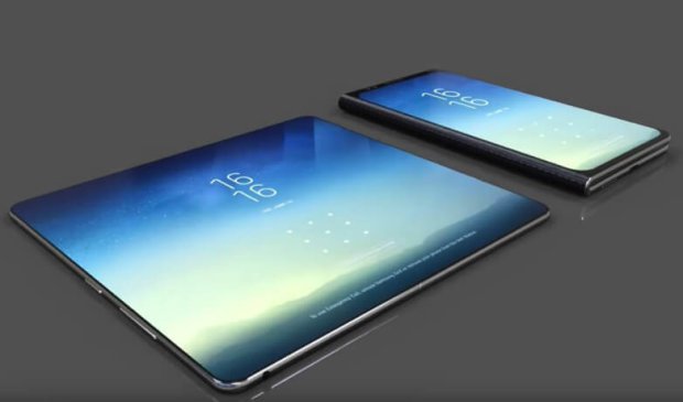 Samsung, гибкий телефон, Infinity Flex