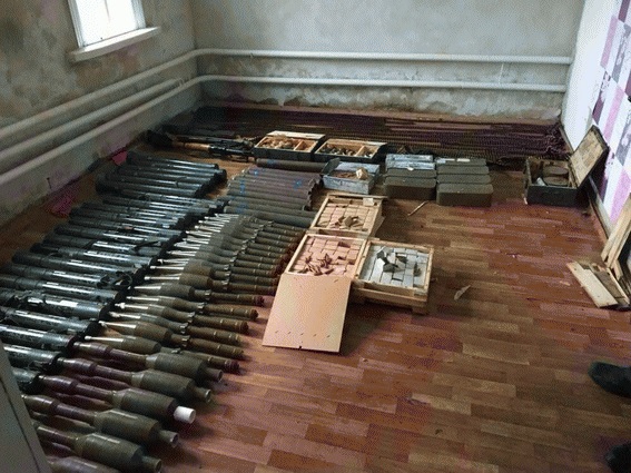 арсенал, зброя, гранати, рпг, жінка, сватове, луганська область, поліція, сбу
