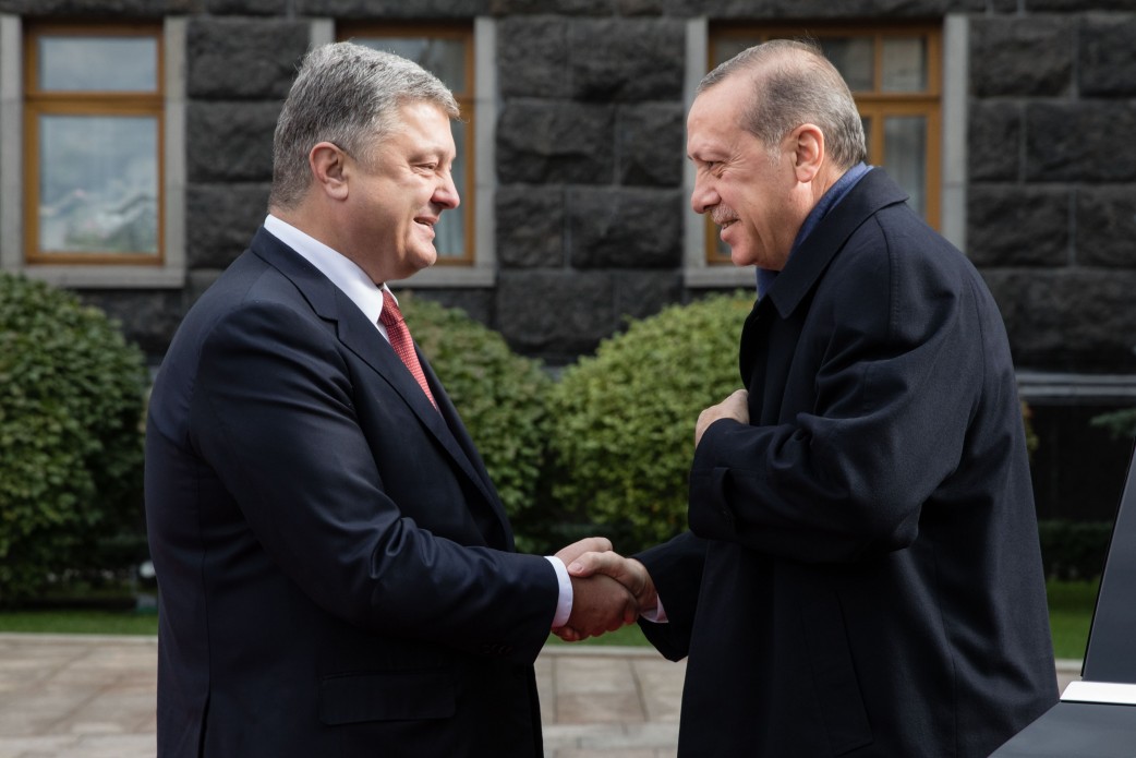 Петр Порошенко, Реджеп Тайип Эрдоган, Турция, Украина, встреча, Администрация президента