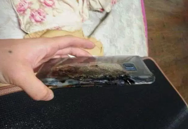 Samsung Galaxy Note 7, акумулятор, вибух
