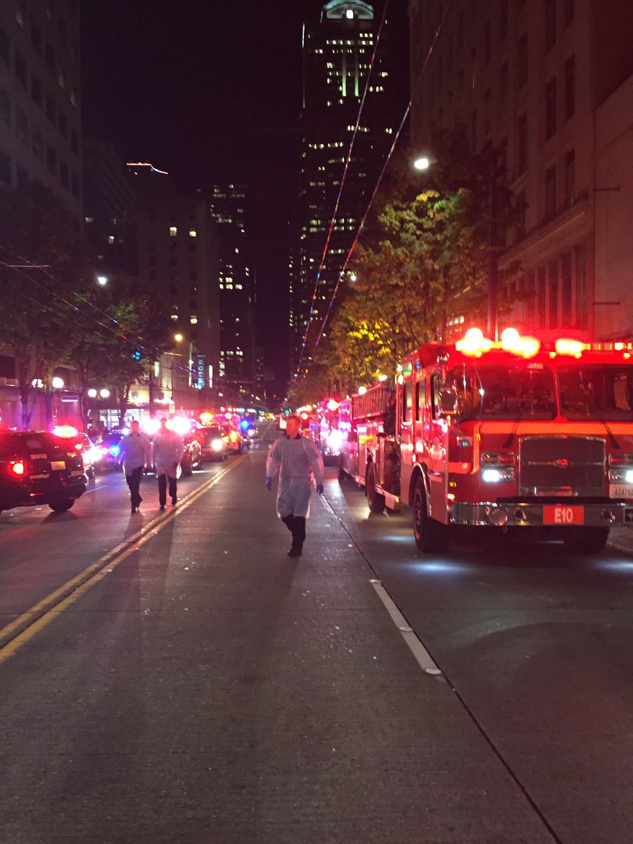 Пять человек получили ранения в центре Сиэтла