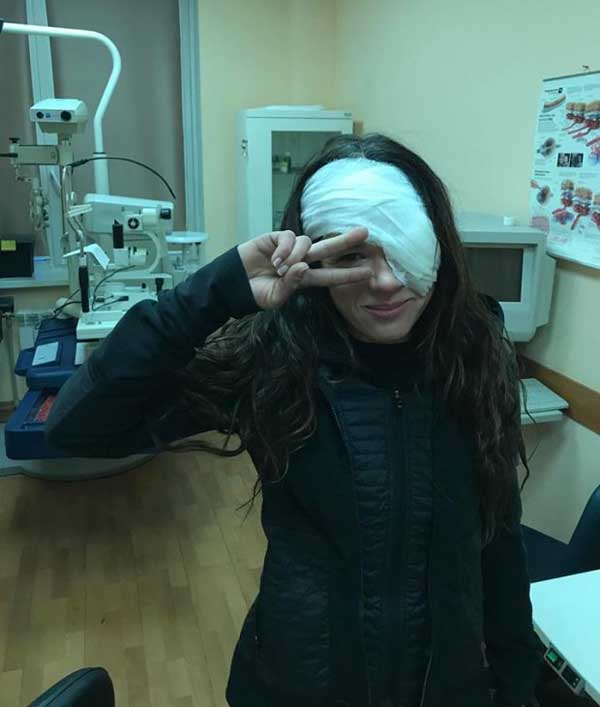 Руслана, операция, глаз, Бухарест