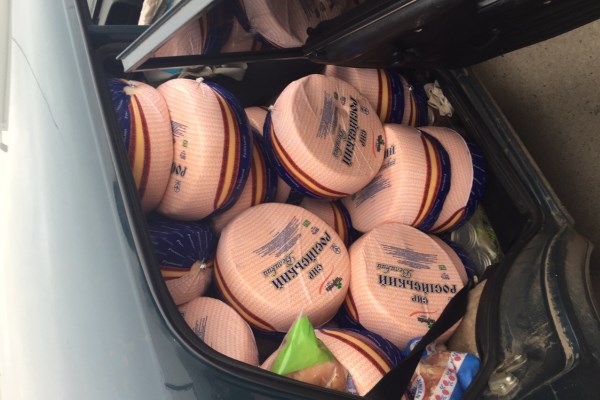 В Донецкой области «Фантом» задержал нелегальную партию продуктов. Новости, Украина, АСН