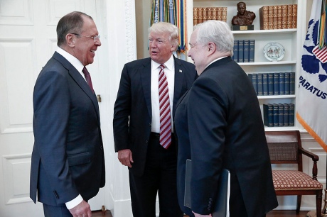 Белый дом, русские, Трамп, Лавров, фото