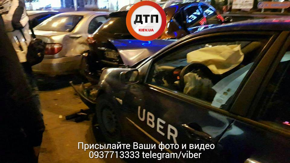 авария, ДТП, uber, такси