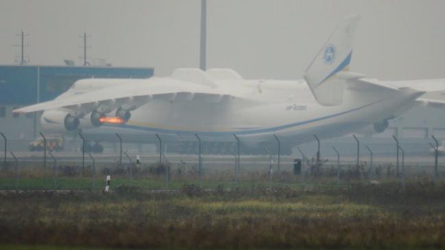 пожар, Ан-225 Мрия