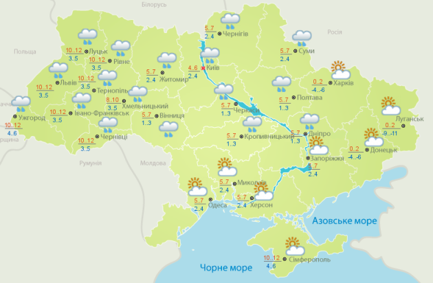 погода, похолодание, погода в украине, весна