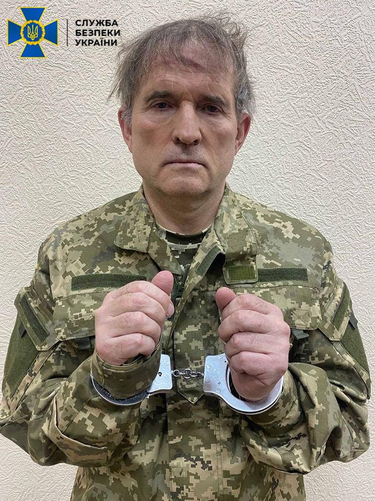 Геращенко заявил, что СБУ арестовали Медведчука