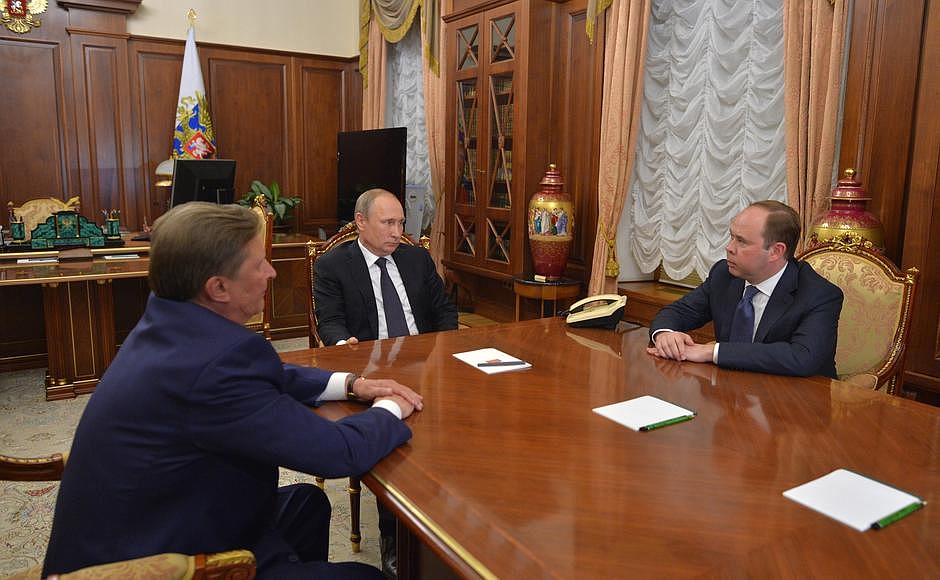 Президент РФ Владимир Путин сменил главу Администрации президента