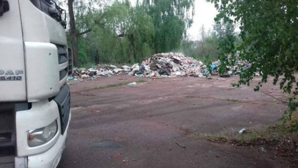 львоский мусор, детский лагерь, киев, свалка, полиция, арест