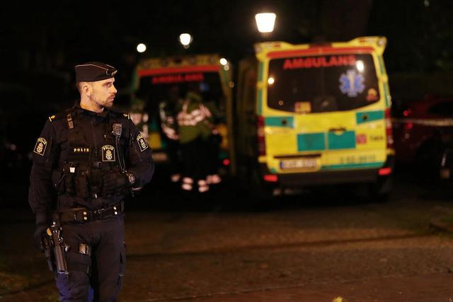 Швеция, стрельба, полиция, раненные, скорая помощь