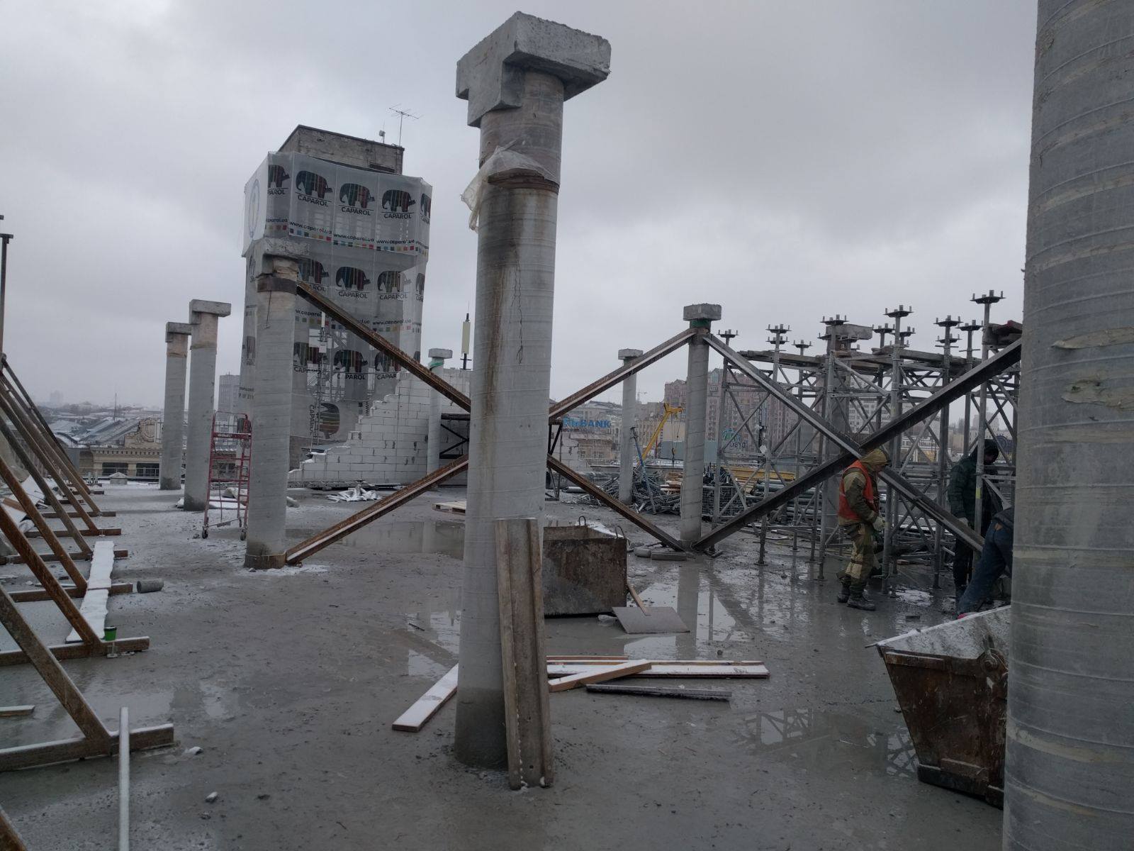 дом профсоюзом, Киев, мэр, демонтаж