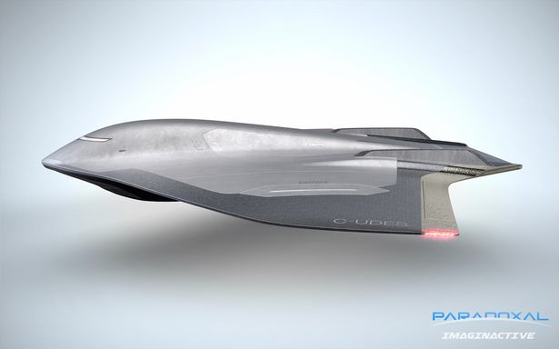 концепт сверхзвукового самолета Paradoxal