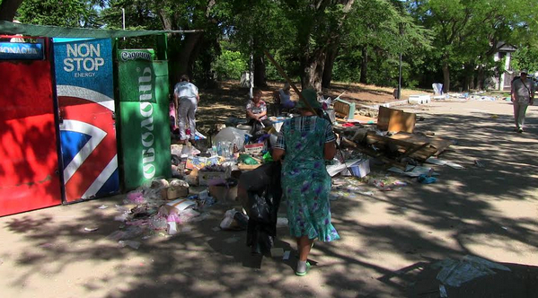 последствия демонтажа киосков в Севастополе оккупационной властью