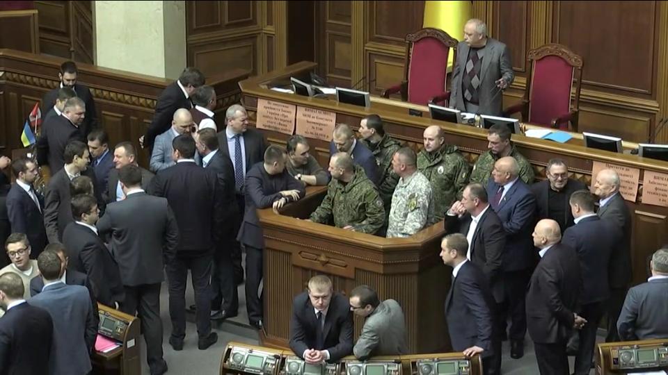 Владимир Литвин, Верховная Рада, военные, нардепы, утреннее заседание