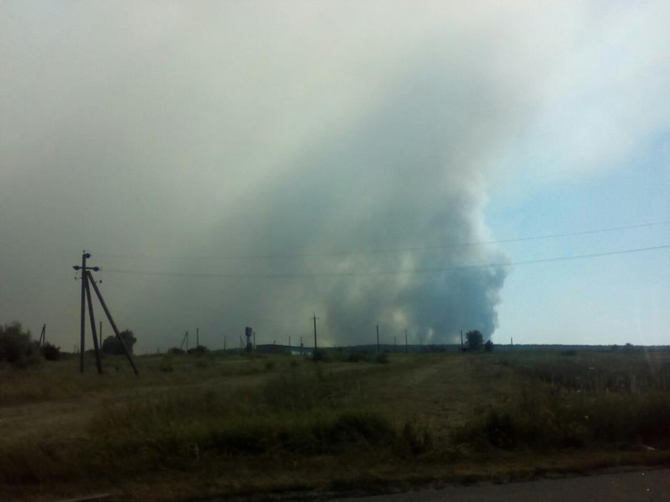 пожар в Черниговской области