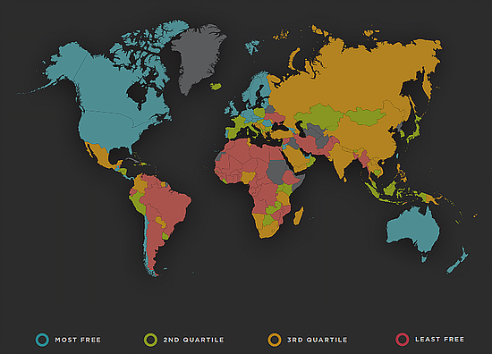 Рейтинг стран по экономической свободе