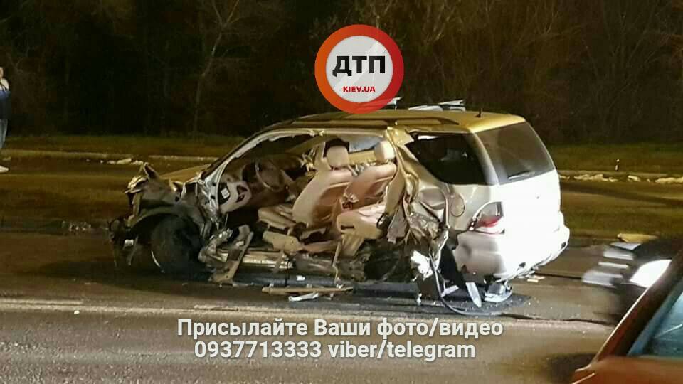 ДТП, аварія, новини Києва, Mercedes