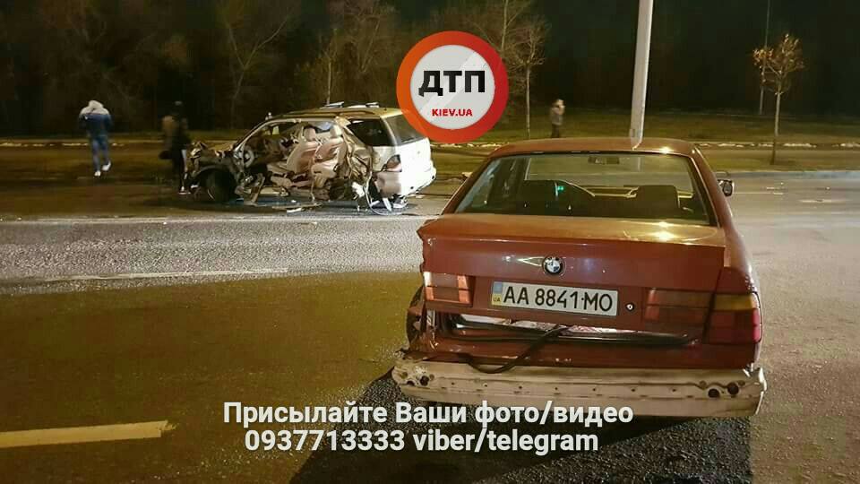 ДТП, авария, новости Киева, Mercedes