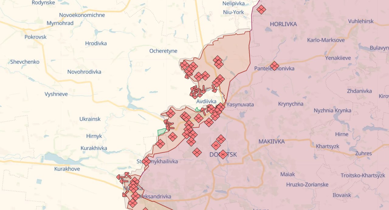 ВСУ подтвердили выход с территории  укрепрайона Зенит на юго-восточной окраине Авдеевки