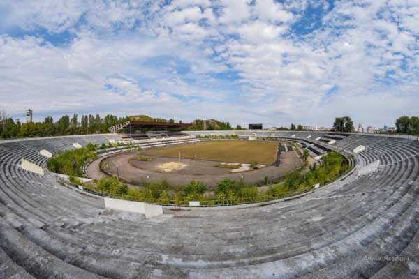 стадіон Шахтар, Донецьк, окупація, фото