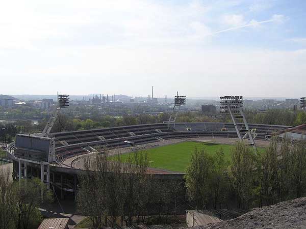 стадіон Шахтар, Донецьк, окупація, фото
