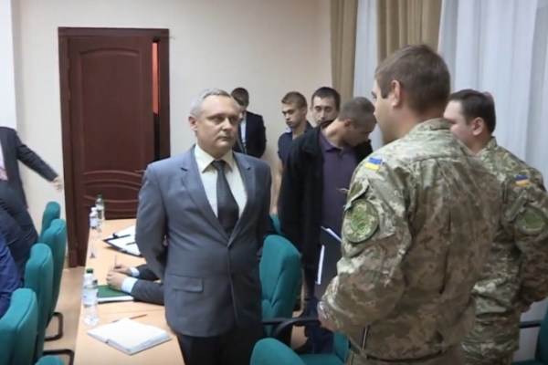 Во время коллегии СБУ за взятку задержан полковник военной разведки