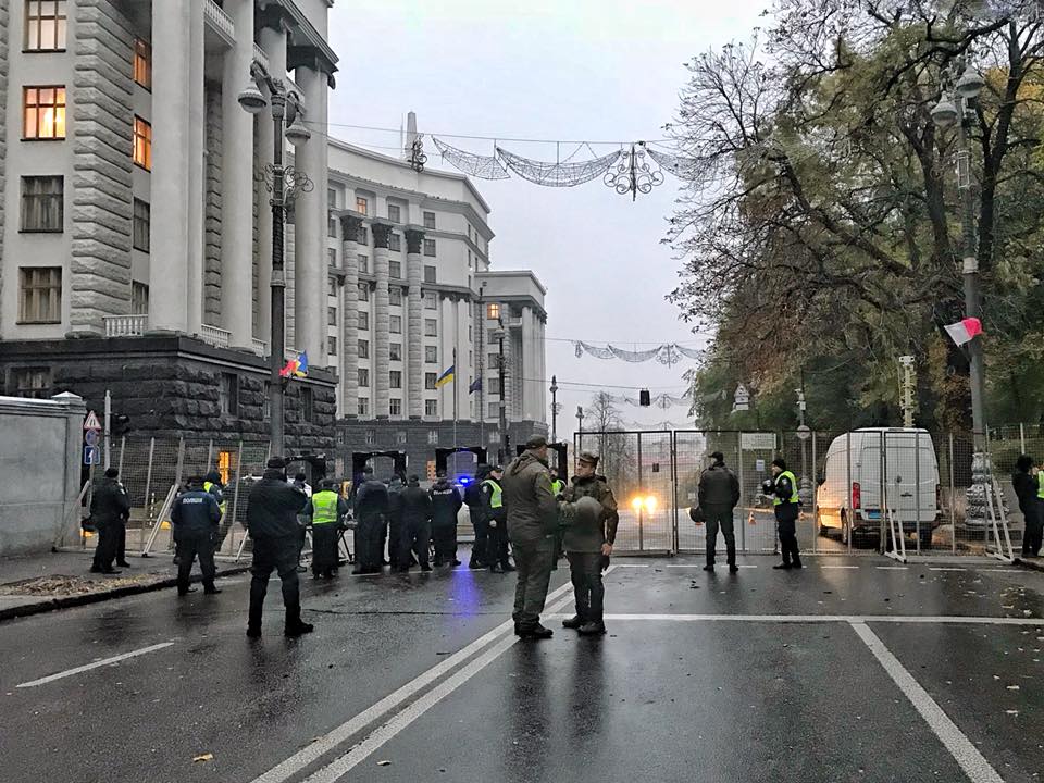 улицы, Киев, акция протеста, Сергей Соболев, Сергей Лещенко, Михаил Саакашвили