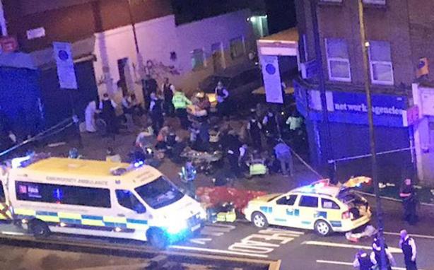 Фото, теракт, Лондон, мечеть, полиция