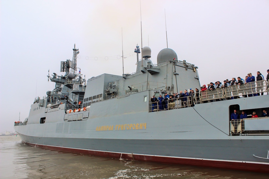 Адмирал Григорович в Севастополе