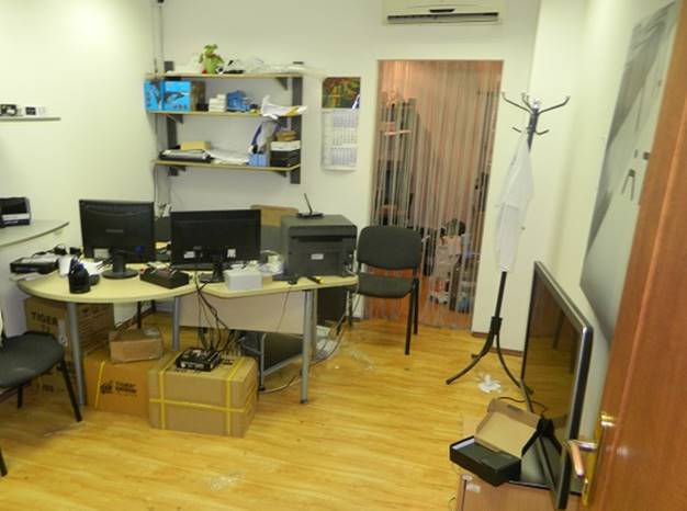 Разбойное нападение на офис в Киеве